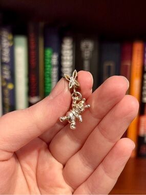 Rare Chamilia Winnie the Pooh Dangle Charm -  Sterling Silver